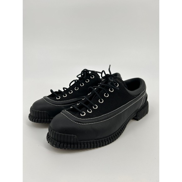 Camper Other - Camper Pix Black Leather Ortholite Lace Up Shoes Sneakers Womens size 39